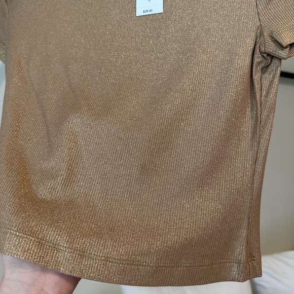 NWT gold tee - Picture 2 of 3